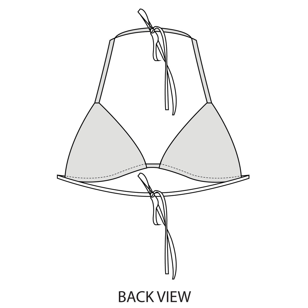 Adjustable Bikini Triangle Top