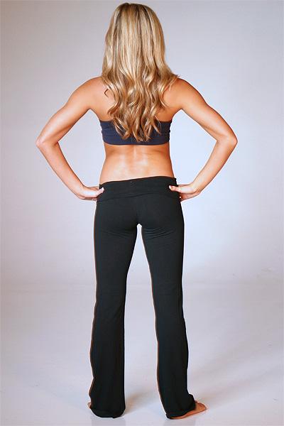 Long Yoga Pants ( Color: Black) - Freshkini