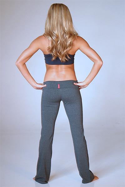 Long Yoga Pants ( Color: Grey) - Freshkini